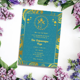 サターン・サティヤ・ナラヤーン・プージャ（ Shri Satyanarayan Pooja） ヒンズ 招待状