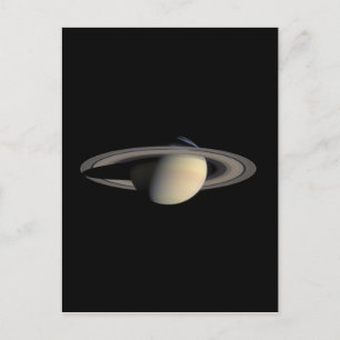 サターン·プラネットの美しい指輪NASA ポストカード