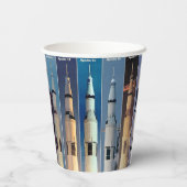 サターンVムーンロケットが紙カップを打ち上げ 紙コップ (裏面)