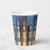 サターンVムーンロケットが紙カップを打ち上げ 紙コップ (左)