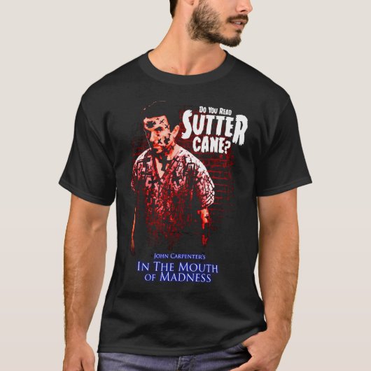 サター・ケイン・ジョン・カーペンターのホラー映画 Tシャツ (正面)
