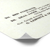 サター・ノース・サイド・カーニーとグラント ポスター (角)