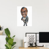 サチモ。 ポスター (ホームオフィス)