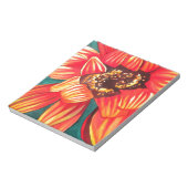 サチャ・グロッセルによるガザニアのデザートフラワーアート ノートパッド (回転)