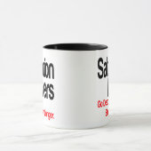 サチュレーションダイバーが深く マグカップ (中央)