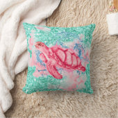 サチュートルウォーターアート クッション (ブランケット)