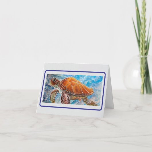 サチュートル空白のノートカード シーズンカード (正面)