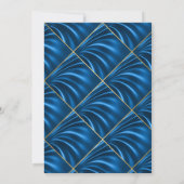 サチ素晴らしンメタリ結婚ック2招待状 招待状 (裏面)