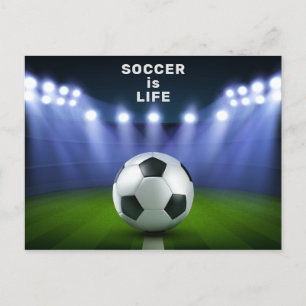 サッカカスタムー競技場はがき ポストカード