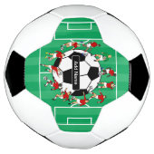 サッカパーソナライズされたー サッカーボール (回転)