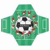 サッカパーソナライズされたー サッカーボール (フラット)