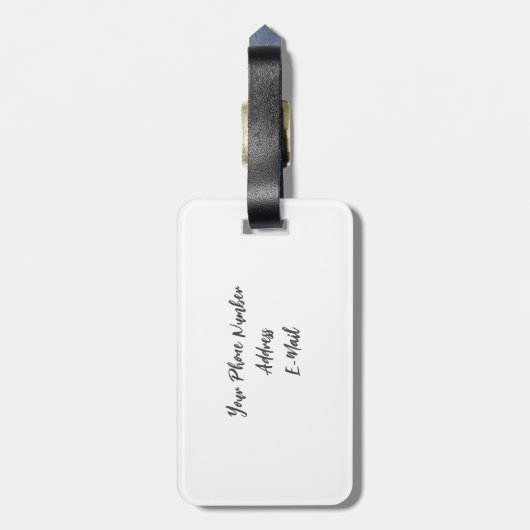 サッカーあなたの名前の個人情報アドレス ラゲッジタグ (裏面縦)