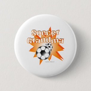 サッカーおばあちゃん 缶バッジ