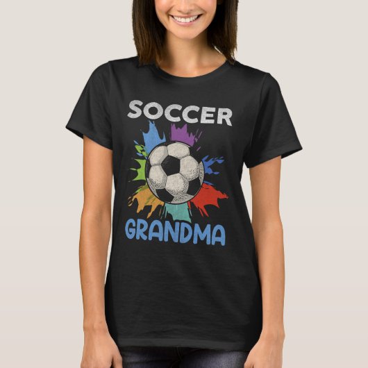 サッカーおばあちゃん Tシャツ (正面)