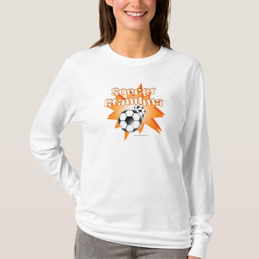 サッカーおばあちゃん Tシャツ (正面)