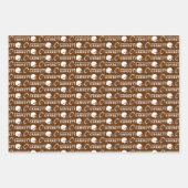 サッカーおめでとう包み紙シート ラッピングペーパーシート (正面3)