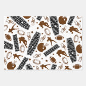 サッカーおめでとう包み紙シート ラッピングペーパーシート (正面)