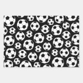 サッカーおめでとう包み紙シート ラッピングペーパーシート (正面)