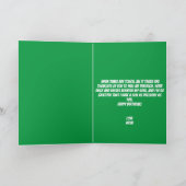 サッカーおもしろいのグリーンソン選手が誕生30歳 カード (内部)