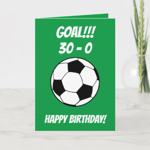 サッカーおもしろいのグリーンソン選手が誕生30歳 カード