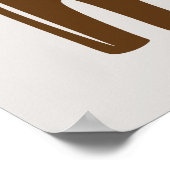 サッカーおもしろいのママ ポスター (角)