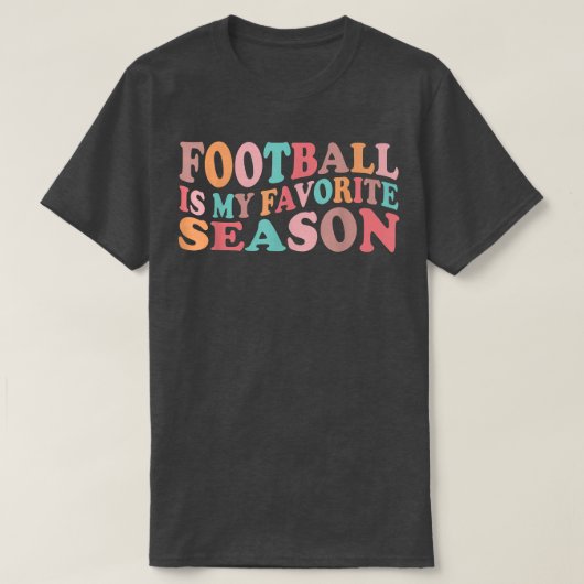 サッカーおもしろいの恋人スポーツサッカーが私の好きだ Tシャツ (デザイン正面)