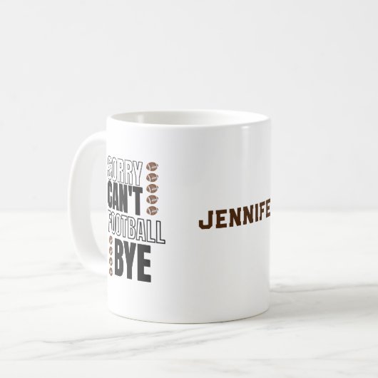 サッカーおもしろいの母コーチレトロキッズ コーヒーマグカップ (正面左)