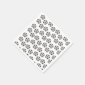 サッカーおもしろいの球模様 スタンダードカクテルナプキン (角)