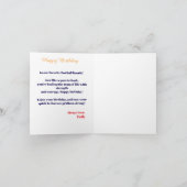 サッカーおもしろいウォーターカラースプラス誕生日グリディロン シーズンカード (内部)