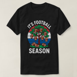 サッカーおもしろいシーズンのテイク Tシャツ