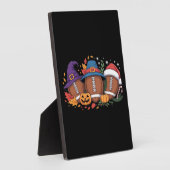 サッカーおもしろいハロウィンサンクスギビングクリスマス不気味 フォトプラーク (側面)