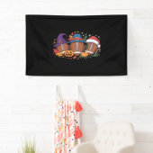 サッカーおもしろいハロウィンサンクスギビングクリスマス不気味 横断幕 (インサイチュ)