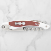 サッカーおもしろいパパスポーティウェイターズコルク抜き ソムリエナイフ (正面)