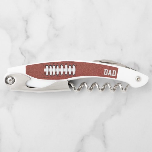 サッカーおもしろいパパスポーティウェイターズコルク抜き ソムリエナイフ (正面)