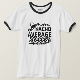 サッカーおもしろいパパTシャツナチサッカーパパ Tシャツ