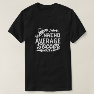 サッカーおもしろいパパTシャツナチサッカーパパ Tシャツ