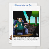 サッカーおもしろいパーティの招待状 招待状 (正面/裏面)