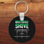 サッカーおもしろいファンのギフトを贈る キーホルダー (正面)