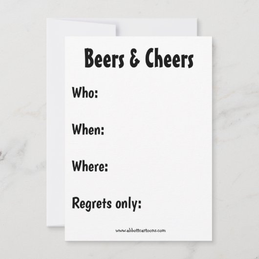 サッカーおもしろいユーモアパーティの招待状 招待状 (裏面)