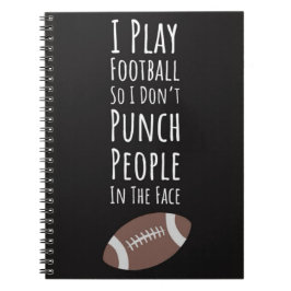 サッカーおもしろい選手の高校生チームへの贈り物 ノートブック