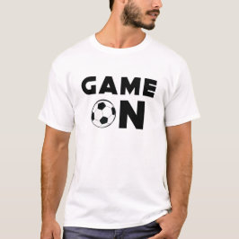 サッカーおもしろい/サッカーデザイン Tシャツ
