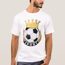 サッカーおもしろい/サッカーデザイン Tシャツ