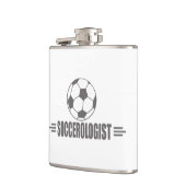 サッカーおもしろい フラスク (左)