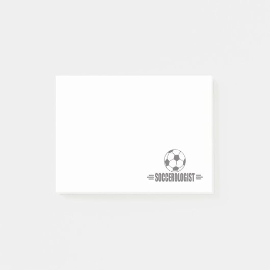 サッカーおもしろい ポストイット (正面)