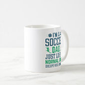サッカーおやじです コーヒーマグカップ (正面右)