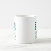 サッカーおやじです コーヒーマグカップ (中央)