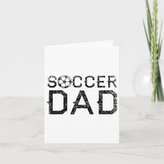 サッカーおやじプレーヤーパパお父さん1 カード (正面)