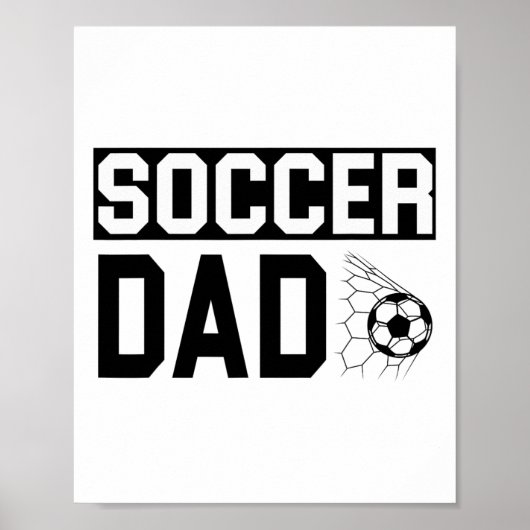 サッカーおやじ ポスター (正面)