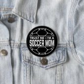 サッカーお母さんだから信じて 缶バッジ (インサイチュ)