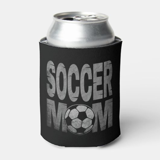 サッカーお母さん  缶クーラー (缶正面)